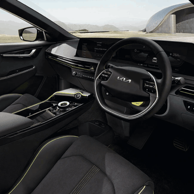 Luxurious Comfort and Innovative Design in KIA EV6 GT Line Interior